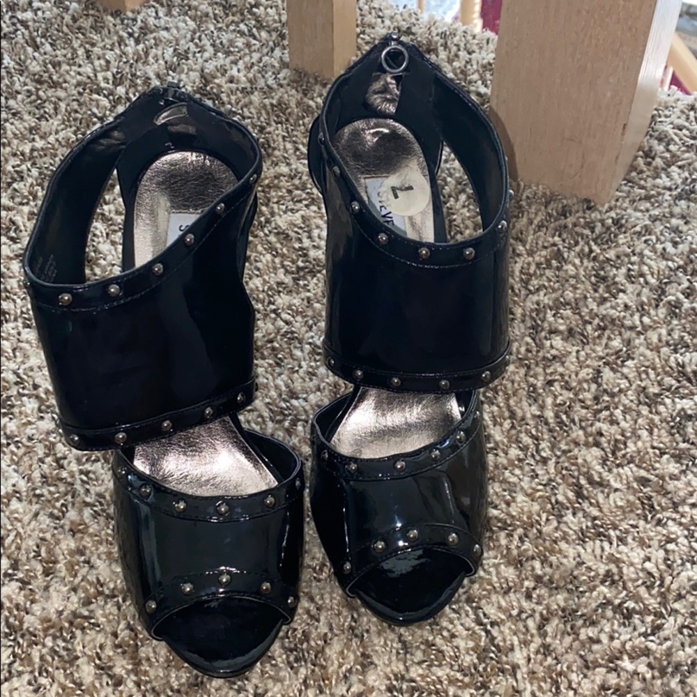 Steve Madden black high heels